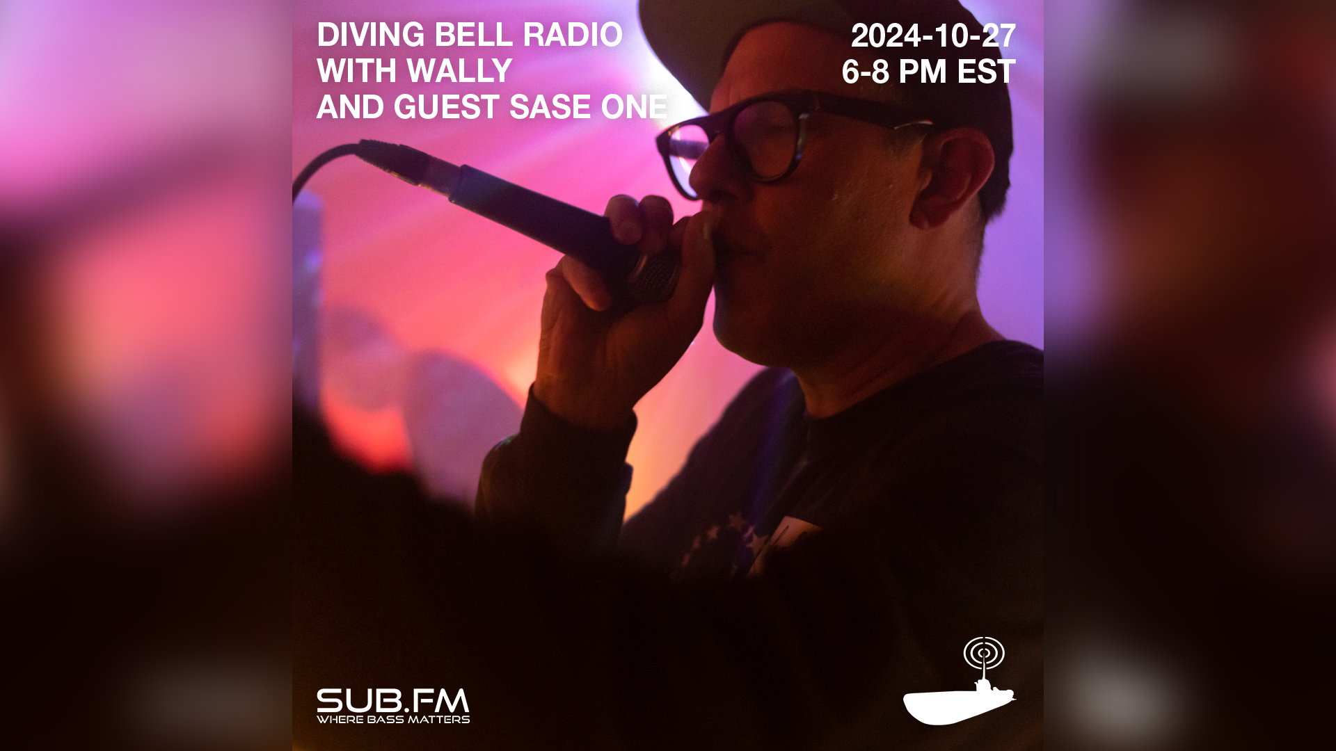 2024-10-27 – Diving bell radio with guest Sase One